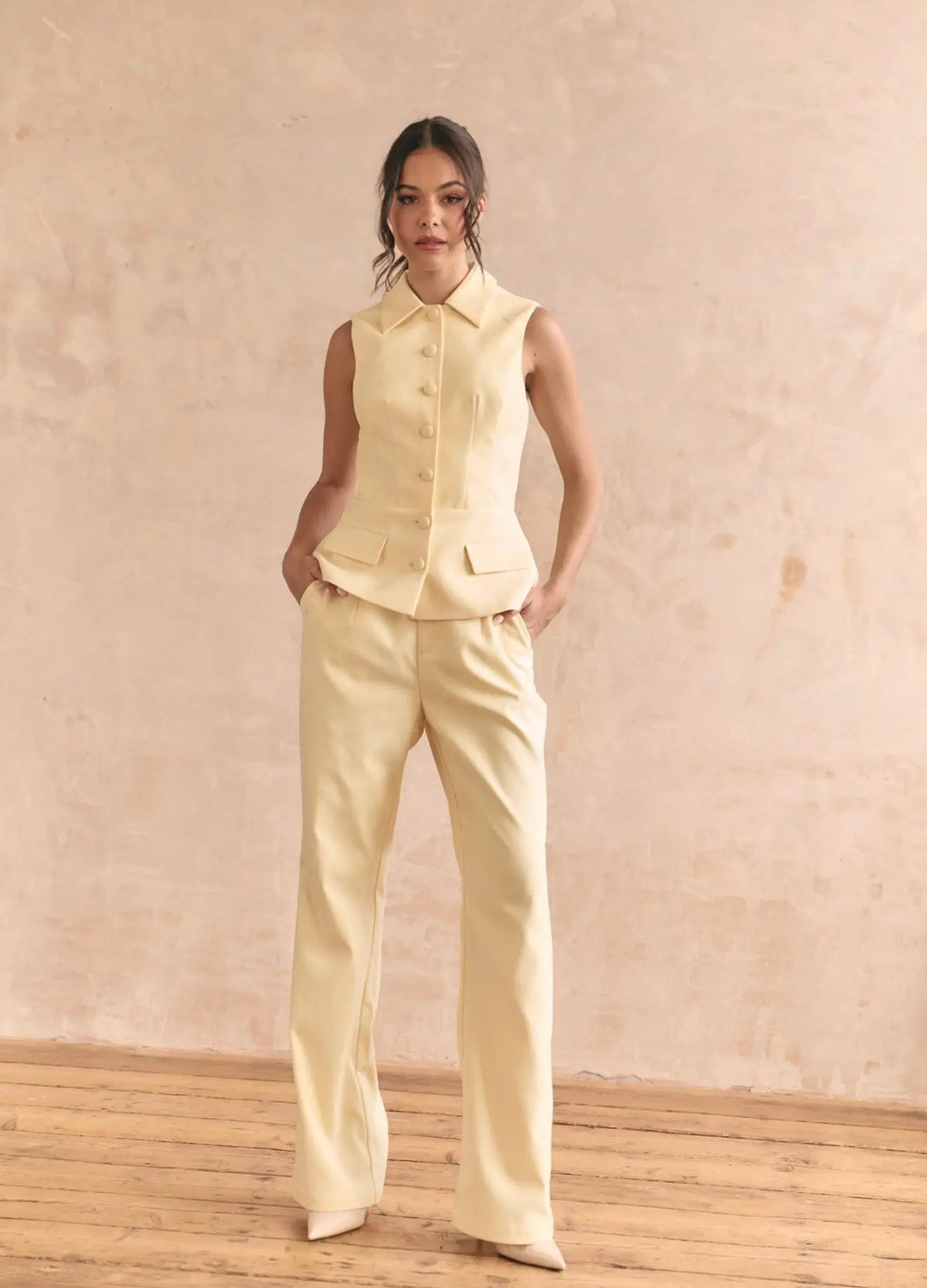 PORTER TROUSERS BUTTERCREAM