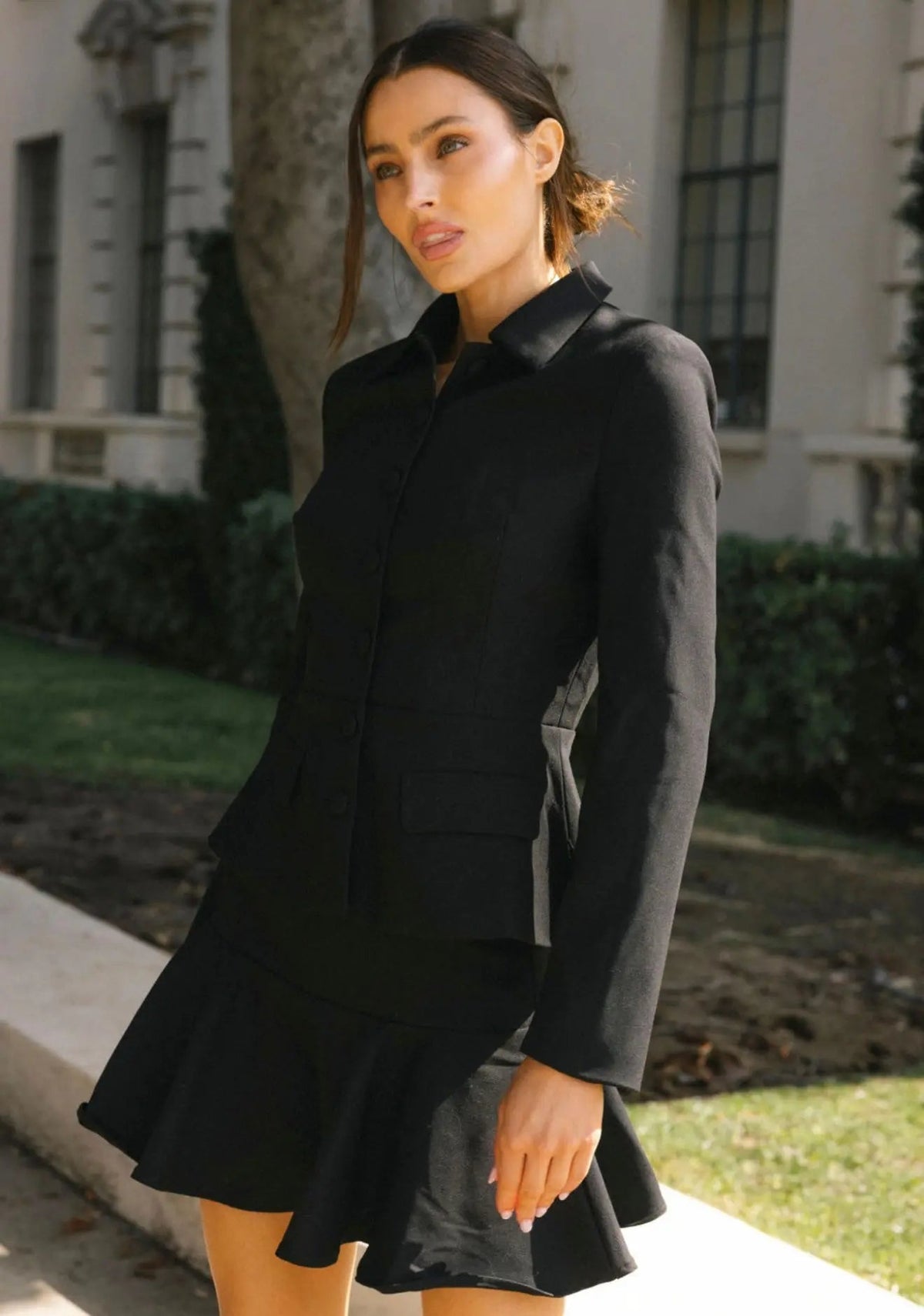 PORTER BLAZER TOP
