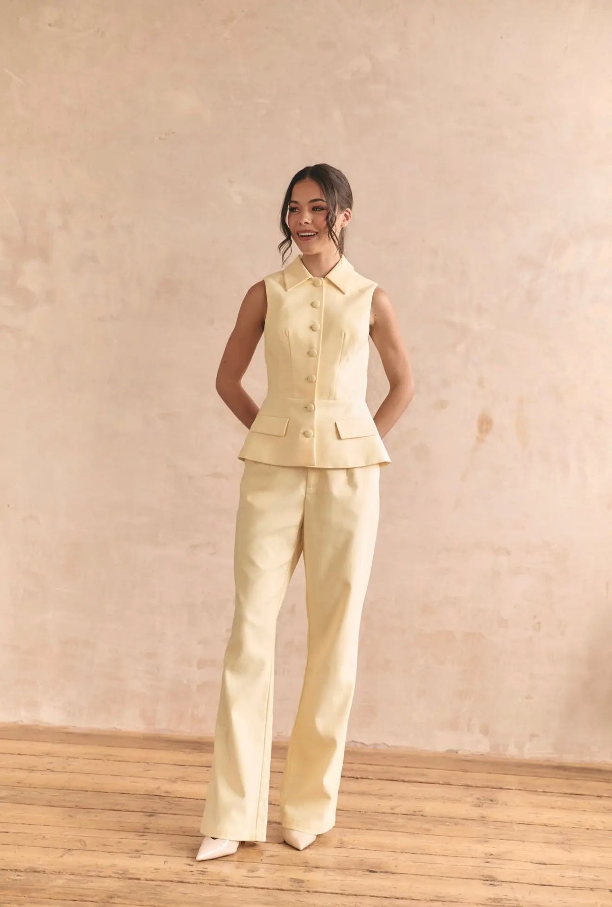 PORTER TROUSERS BUTTERCREAM