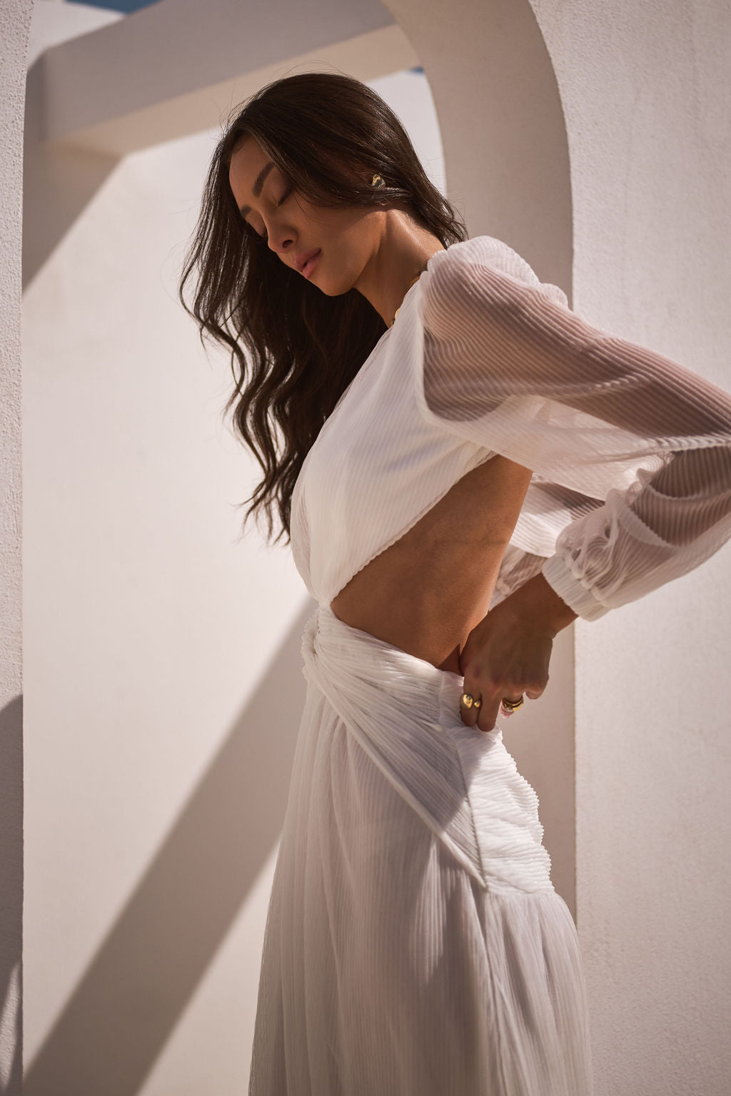 GODDESS DRESS WHITE